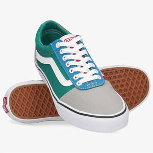 Vans Ward Low Top Canvas 'Rally Drizzle' Colorblock Sneakers‎ - Men's Size 7.5
